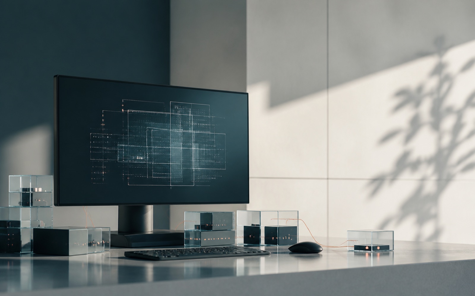 Conceptual modular website engineering and connected integrations