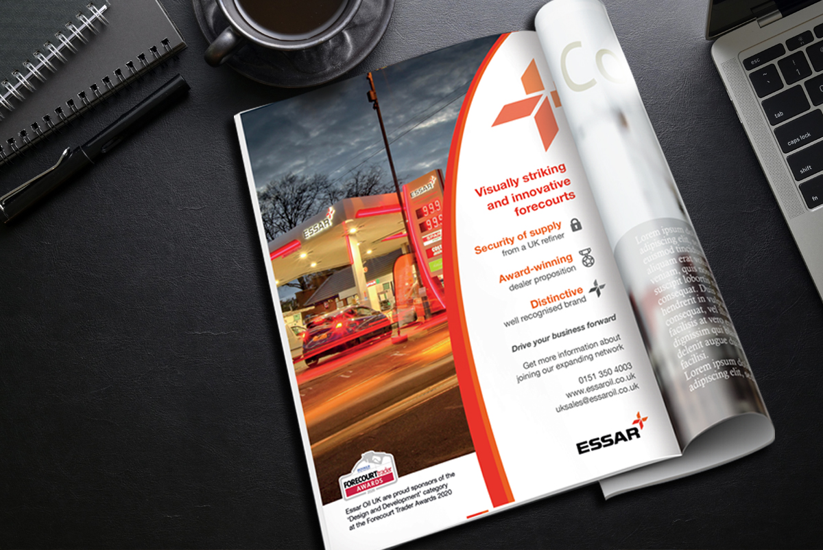 ESSAR Oil advertising